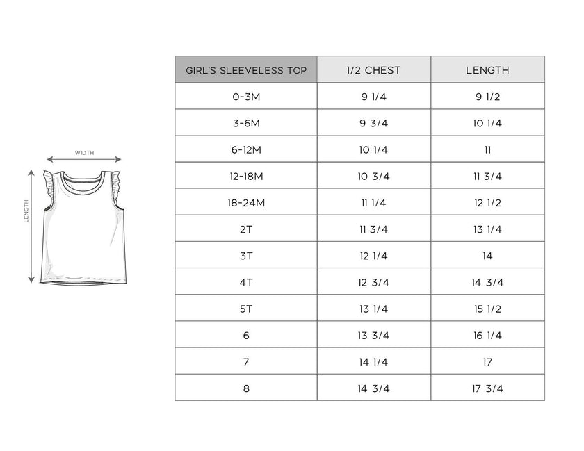 Girl's Sleeveless Top