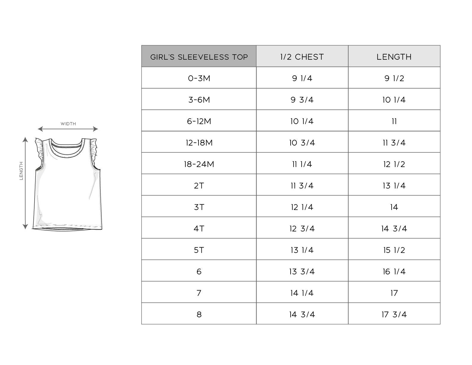 Girl's Sleeveless Top