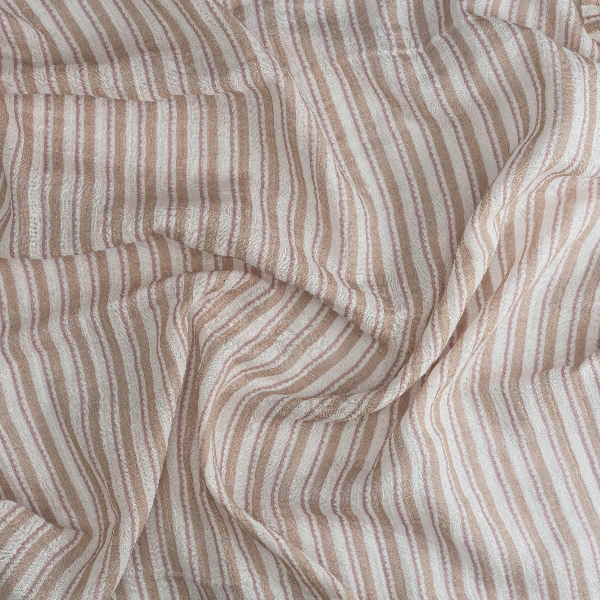 Violet Cotton Muslin Swaddle Blanket Set (Wildflower, Set of 3)