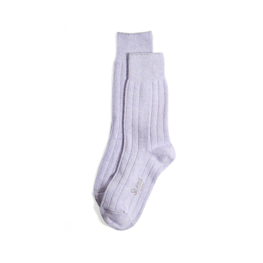 Women's Lux Wool Cashmere Crew Socks