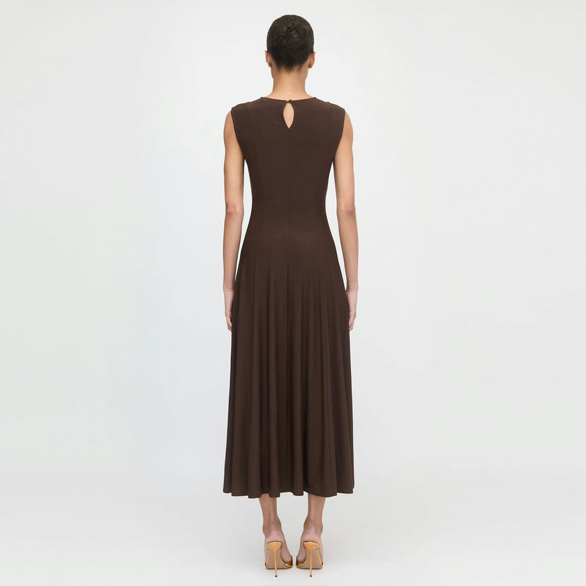 The Mila Dress - Chocolate Jersey
