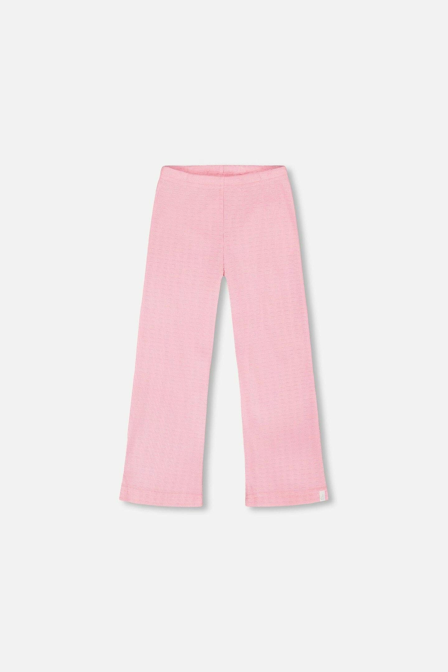 Crinkle Jersey Leggings Pink