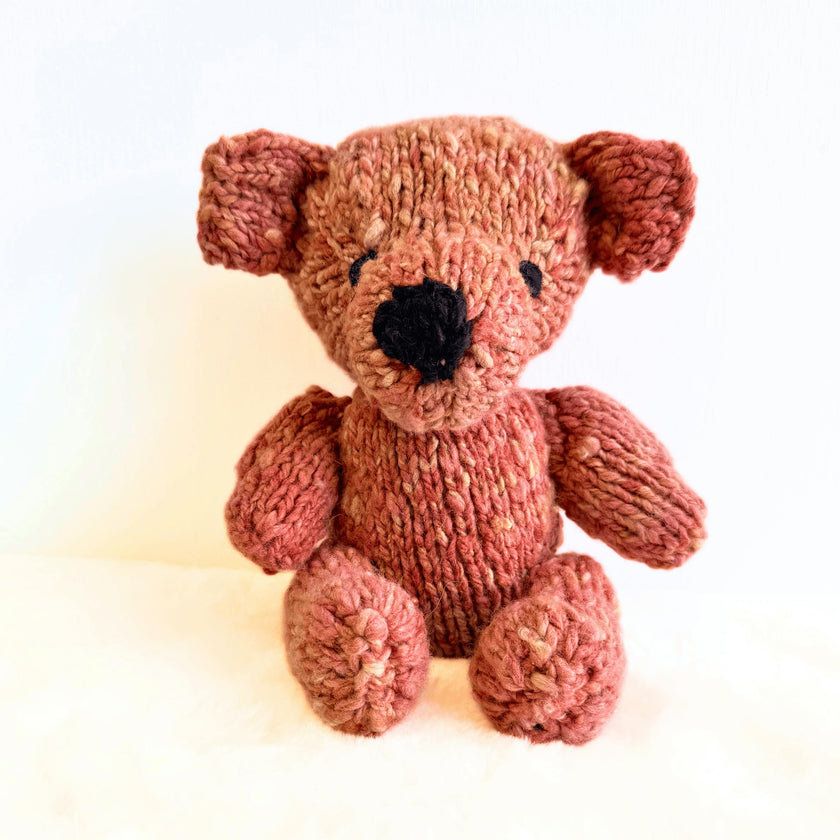 Wool Knit Buddy  | Pinky the Pink Bear