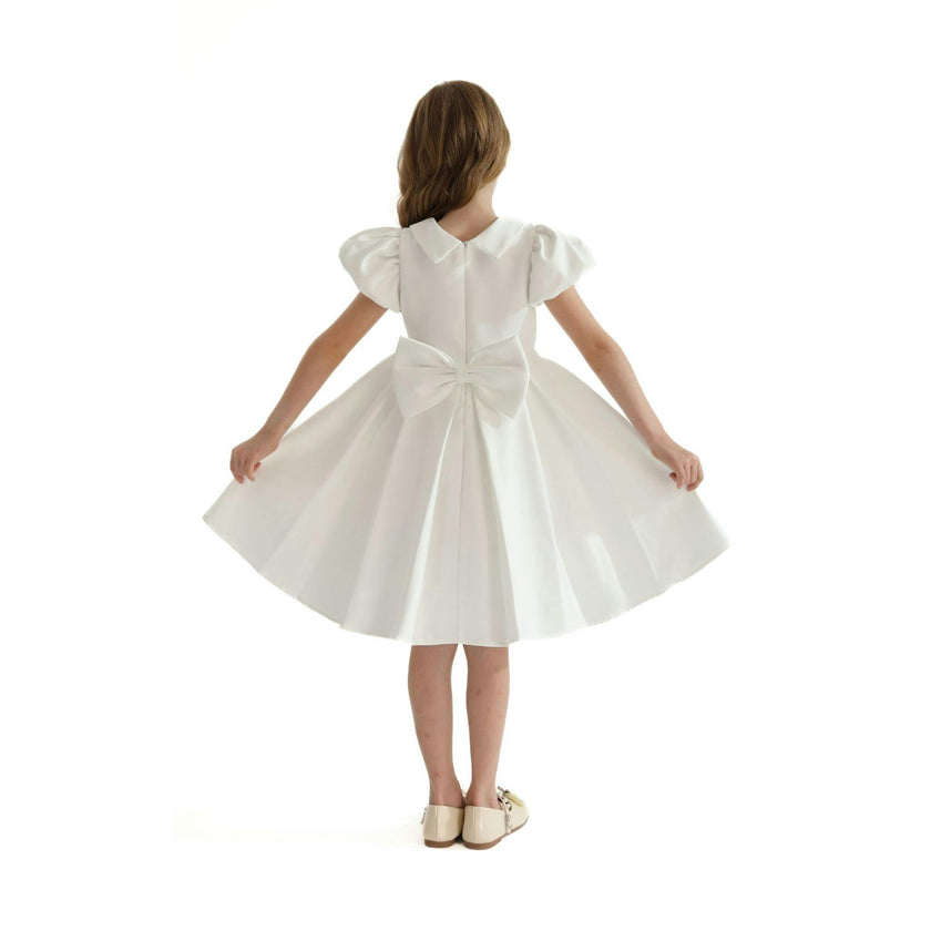 Ivory Barrymore Teacup Button Dress