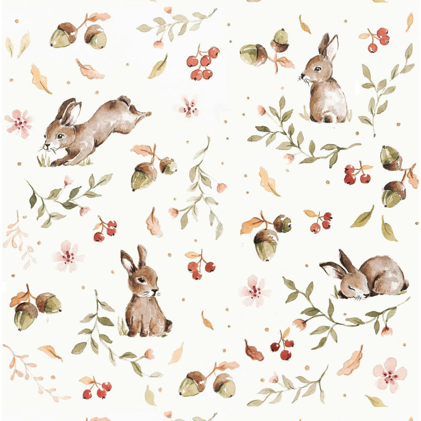 Happy Rabbits Wallpaper