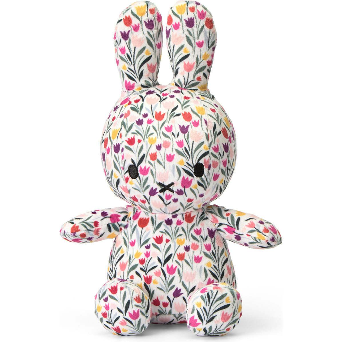 Plush Miffy Sitting All-Over Tulip White/Red 9