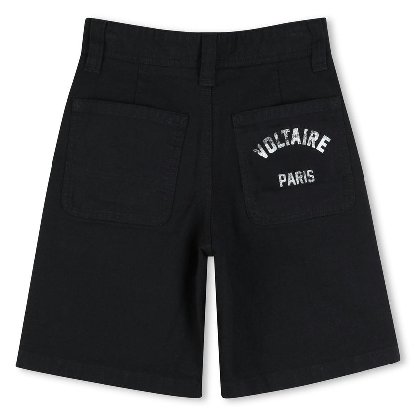 ZADIG & VOLTAIRE Patch Shorts - Black