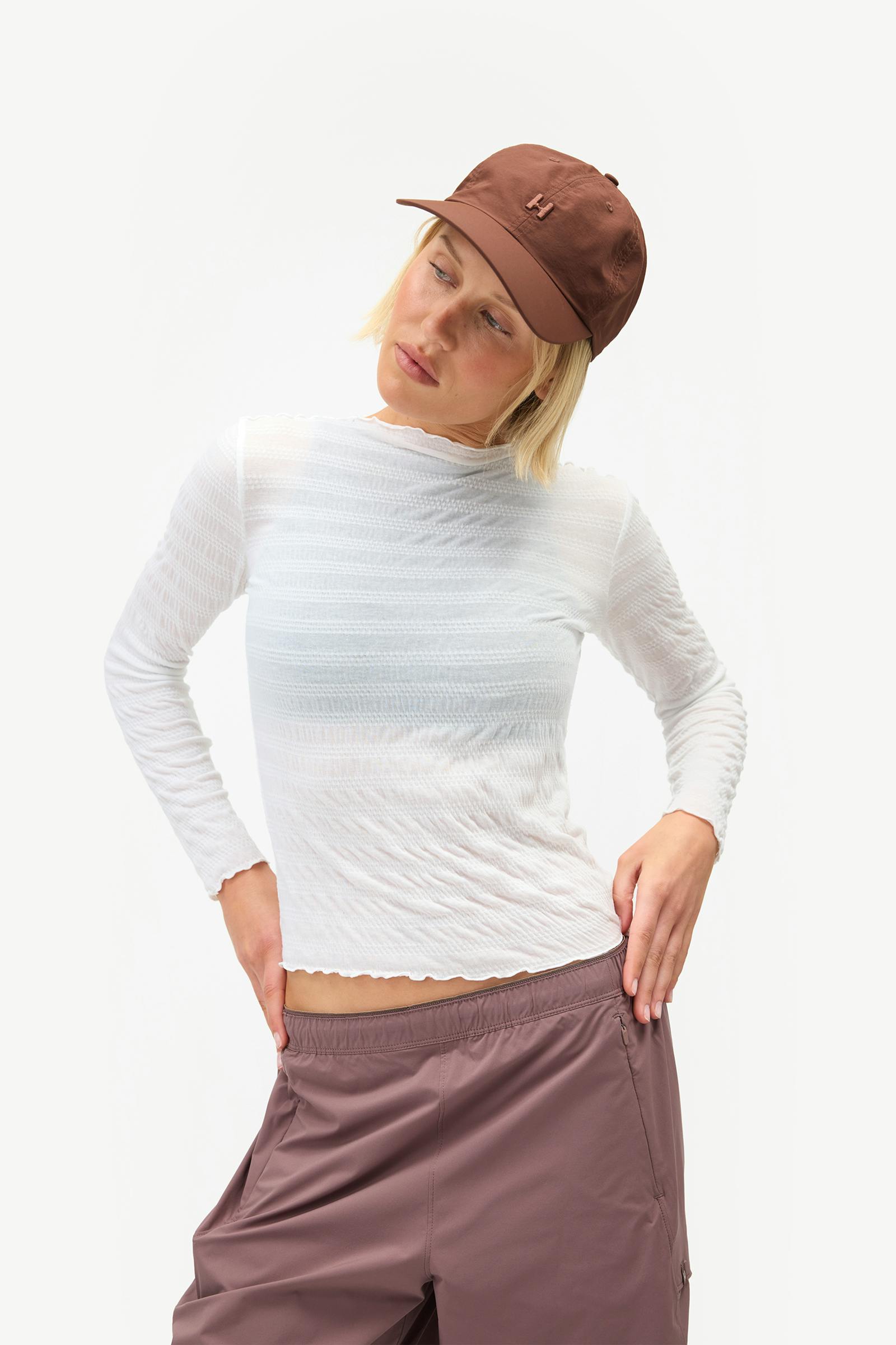 Ynes Long Sleeve Top, White