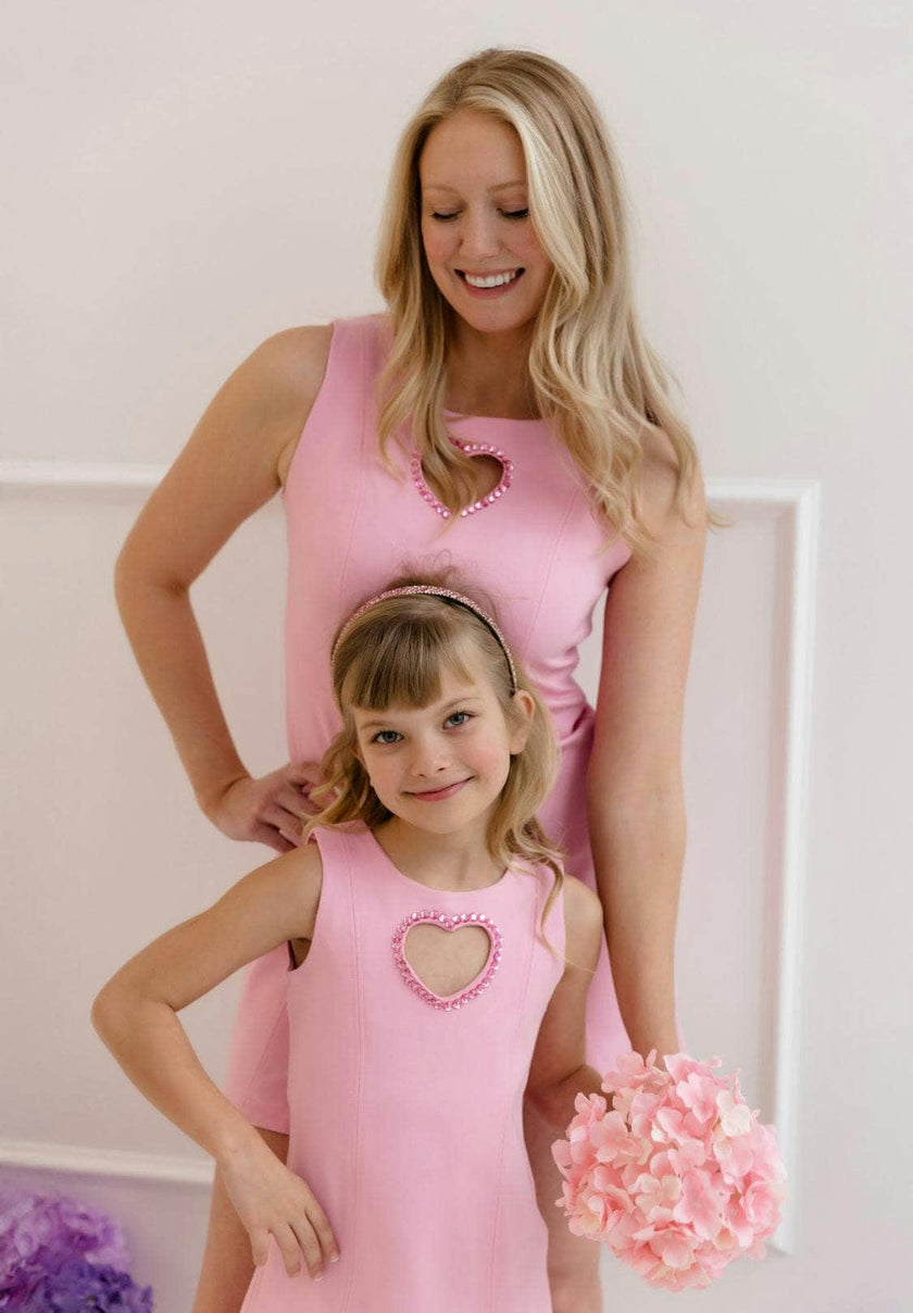 Women's Crystal Heart Dress
