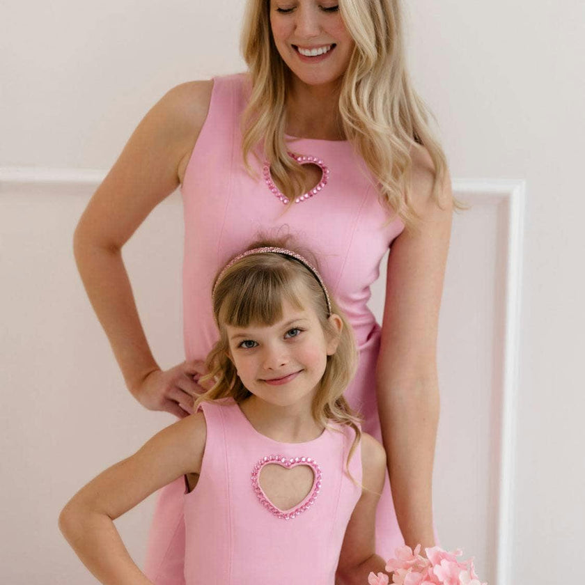Women's Crystal Heart Dress