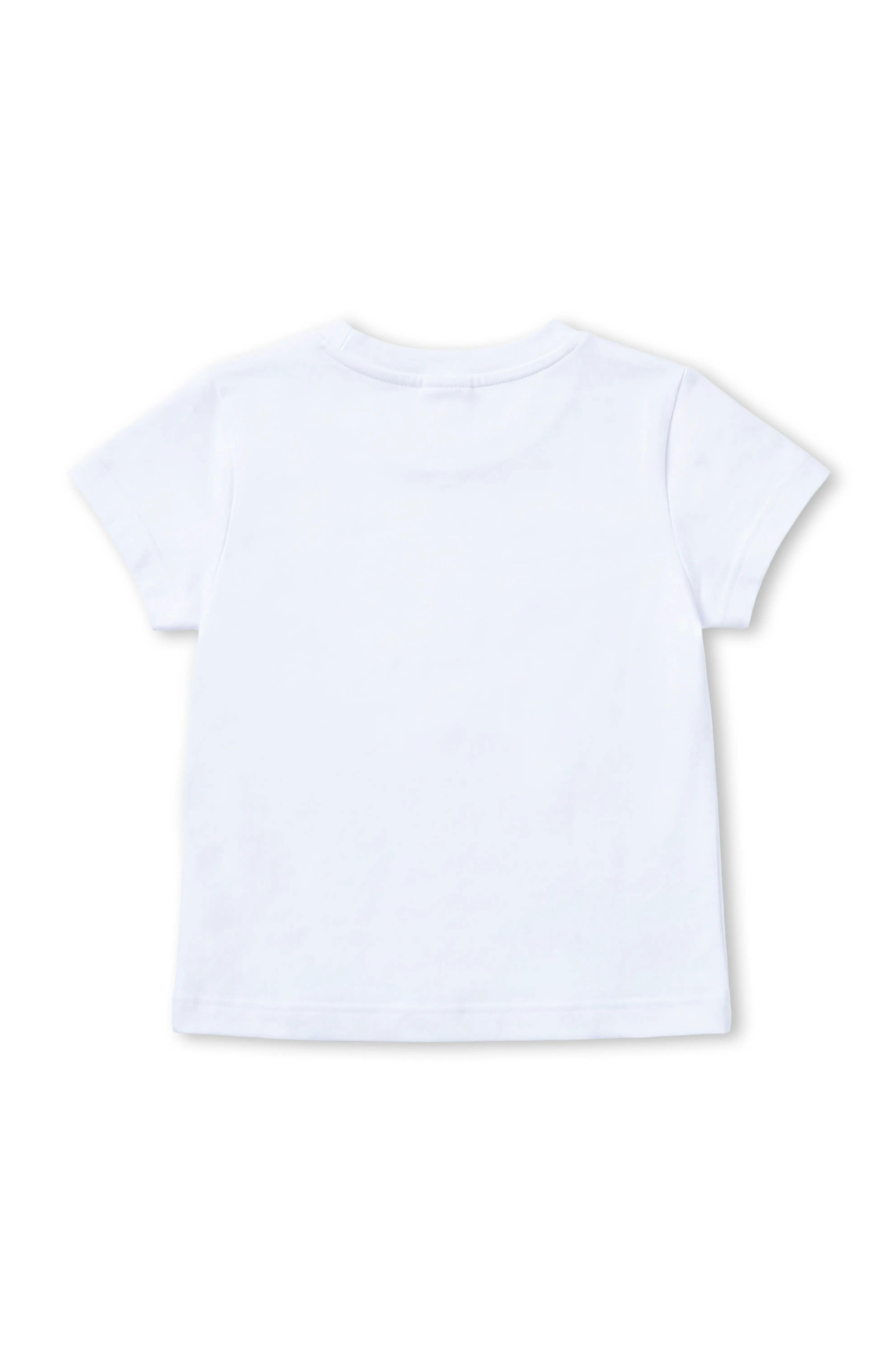 Love Embroidery Detail Short Sleeve T-Shirt