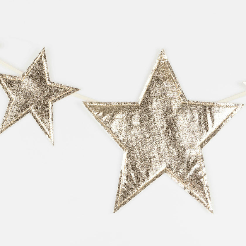 Fabric Star Garland