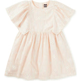 Sleeve Twirl Dress, Pink