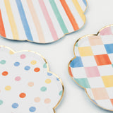 Colorful Pattern Side Plates