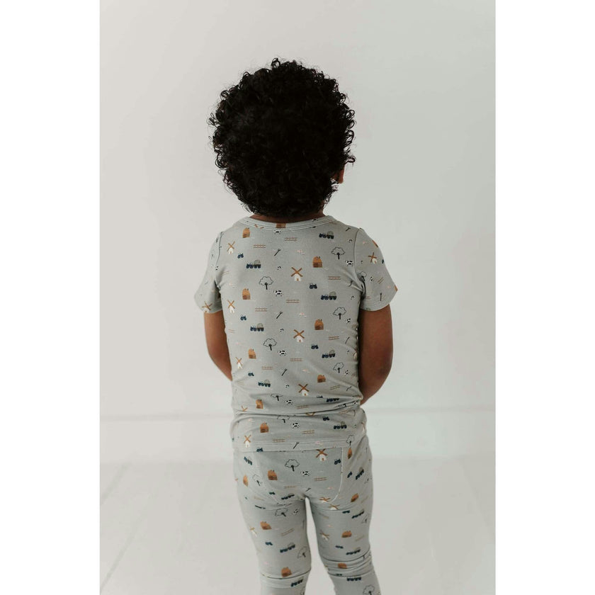 Short Sleeve Lounge Set