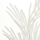 Real Touch Flocked White Norfolk Pine Branch Christmas Spray - 37"
