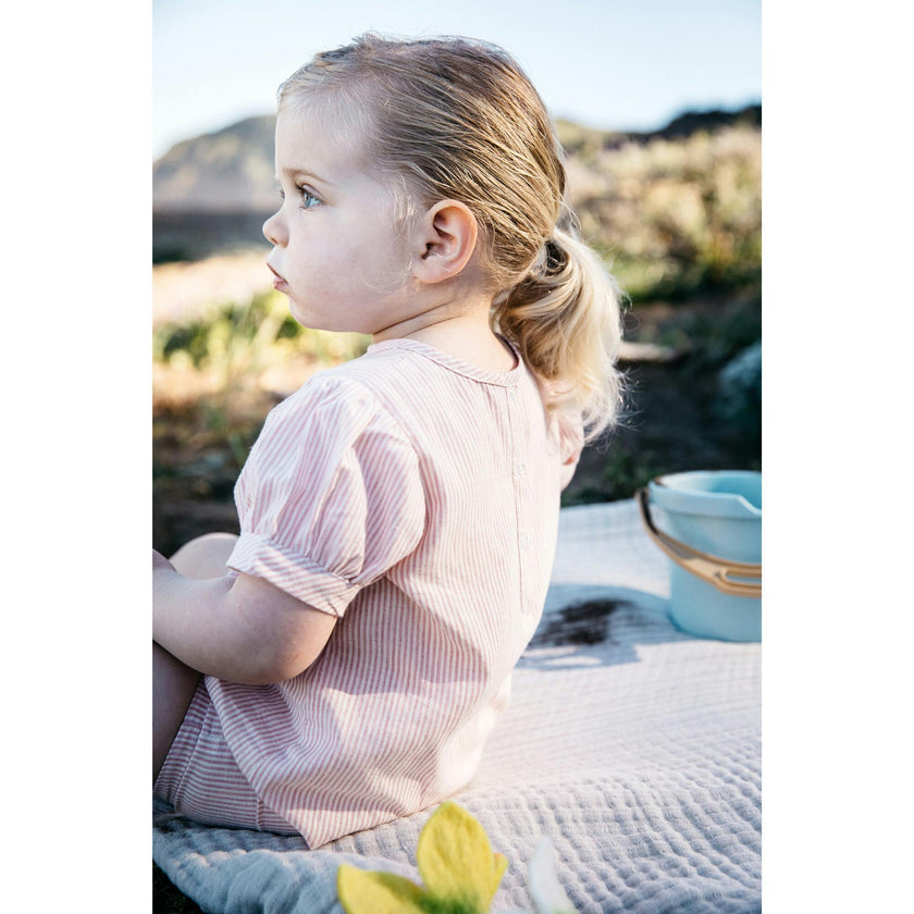 Organic Cotton Bubble Romper