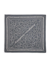 bandana - stone hearts