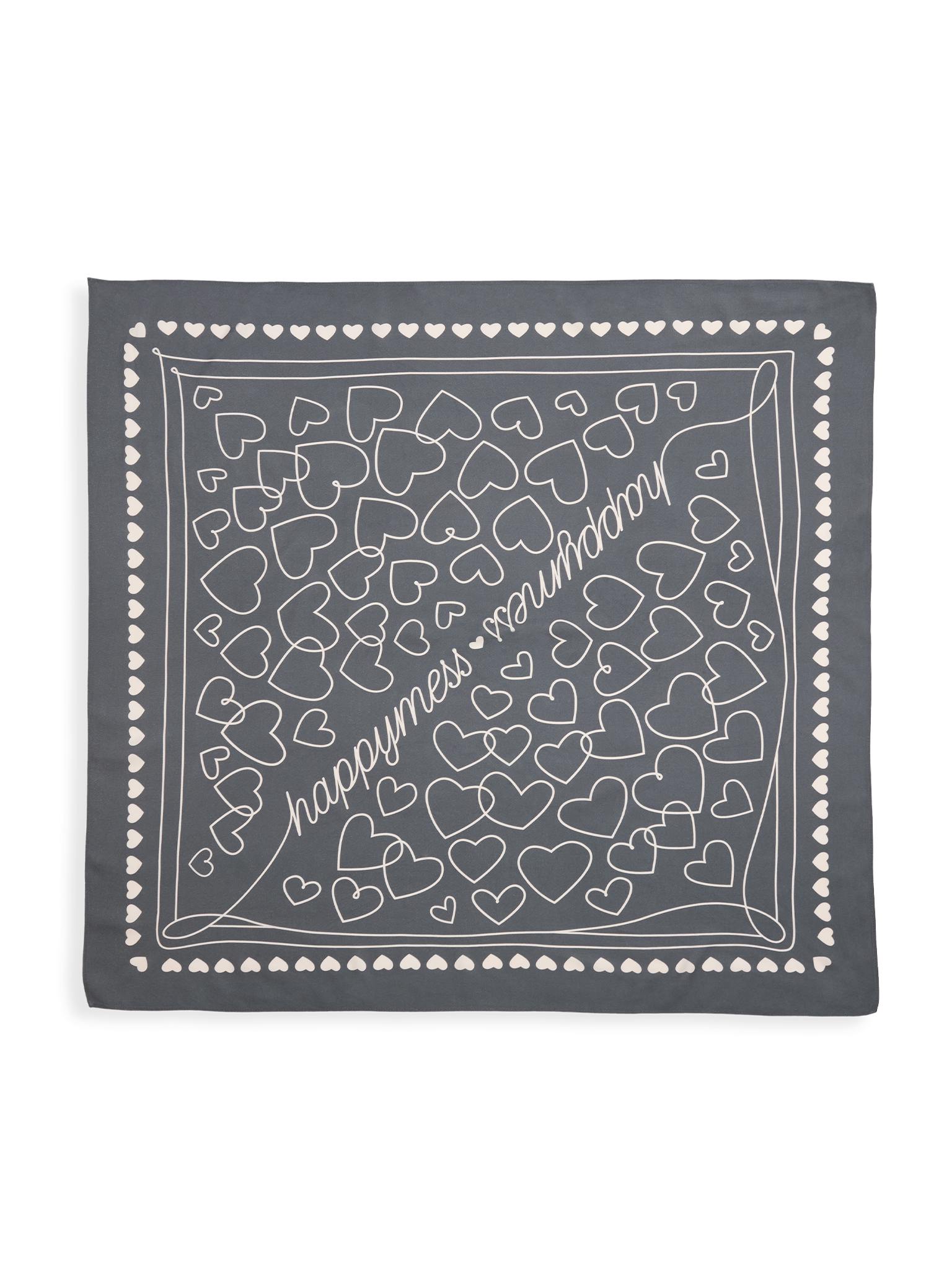 bandana - stone hearts