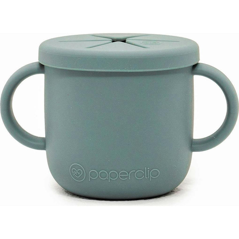 Silicone Sippy & Snack Cup With Lid