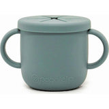 Silicone Sippy & Snack Cup With Lid