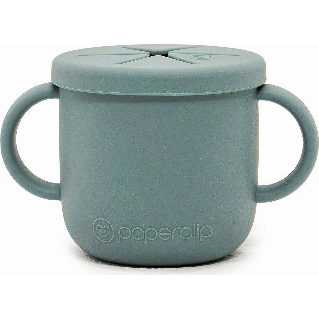Silicone Sippy & Snack Cup With Lid