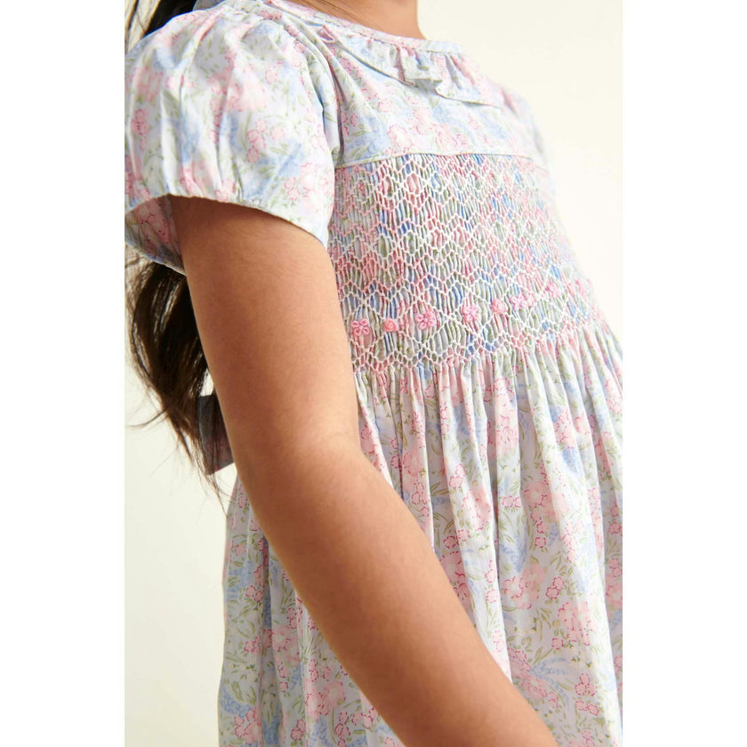 Hand-Smocked Girls Dress Rosie