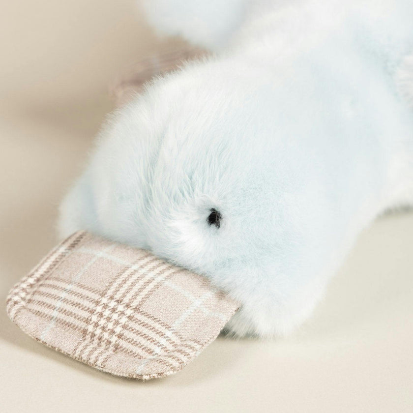 Aglae the Duck | Sky Blue | Scottish Print