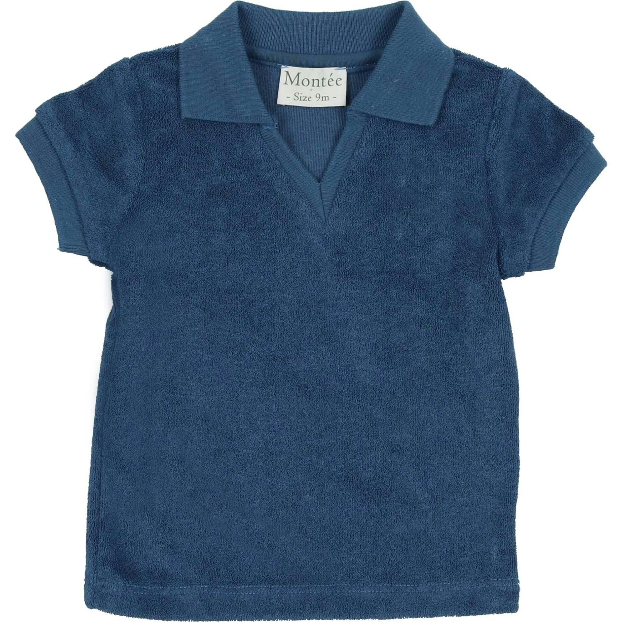 V-Neck Short Sleeve Polo Shirt