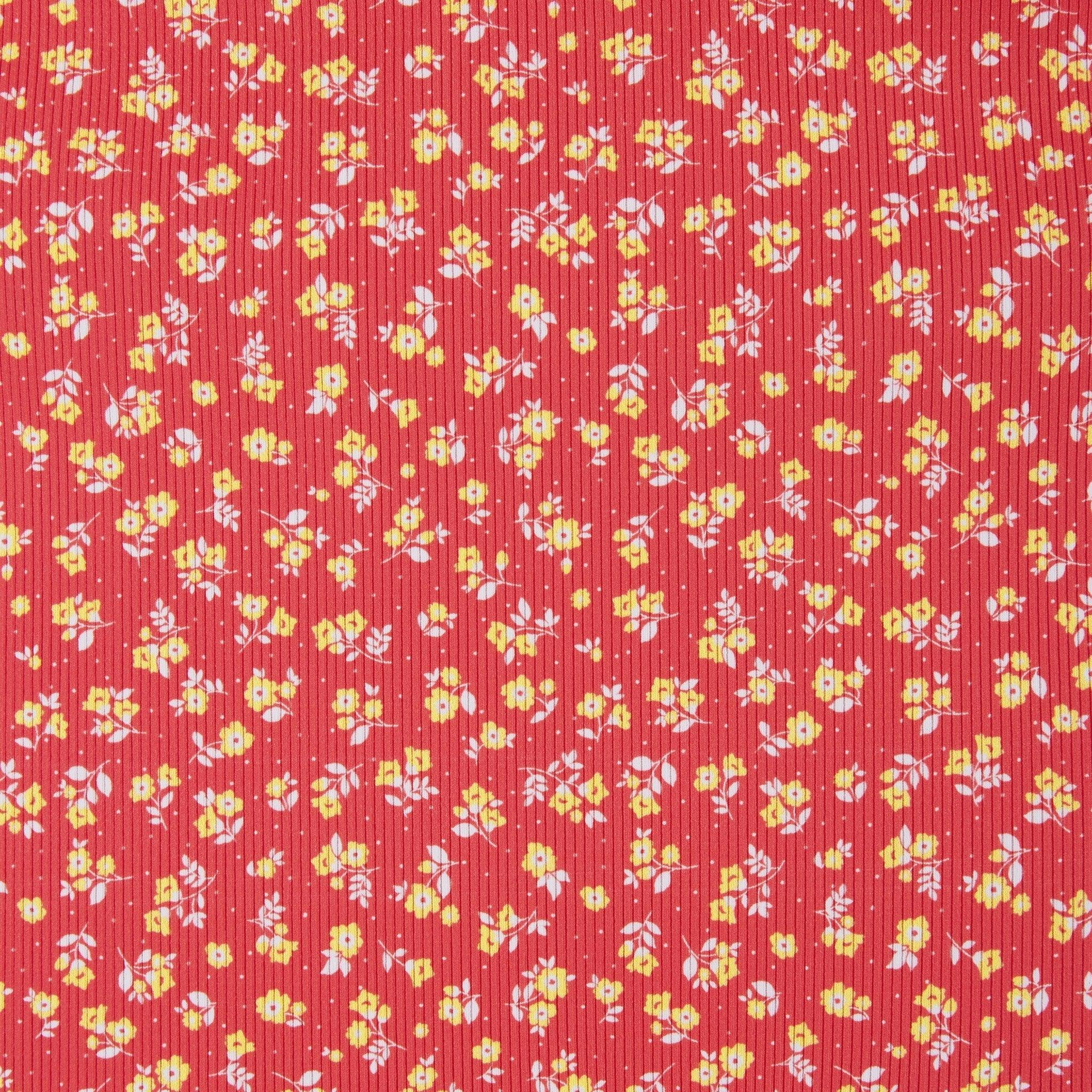 Girls Athletic Short | Orange Floral