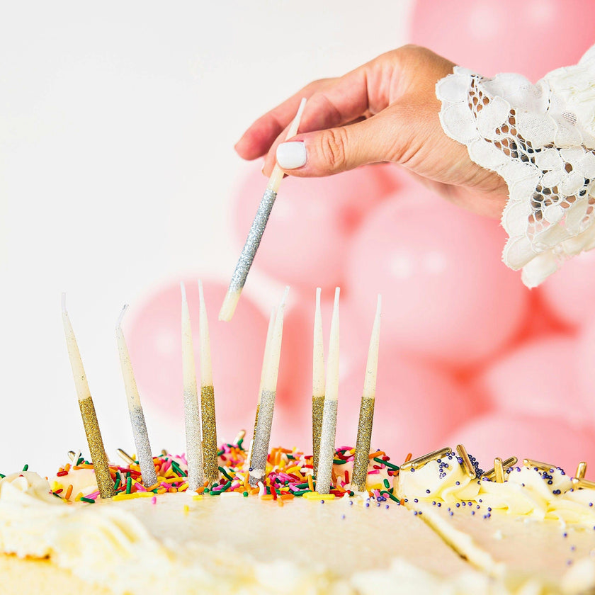 More Metallic More Fun Birthday Candle Set