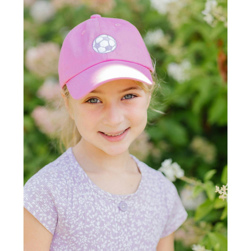 Soccer Bow Baseball Hat (Youth)