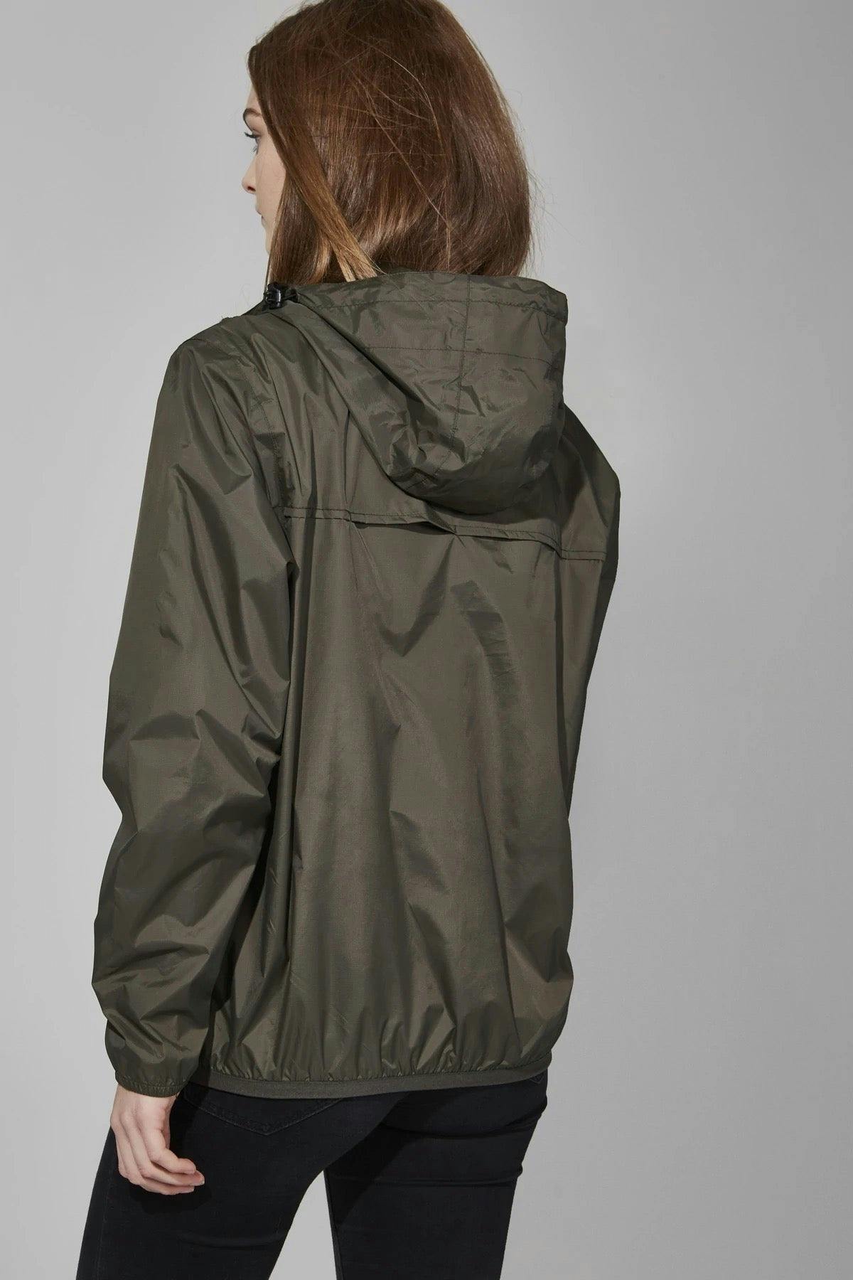 Torba Quarter Zip light Packable Rain Jacket