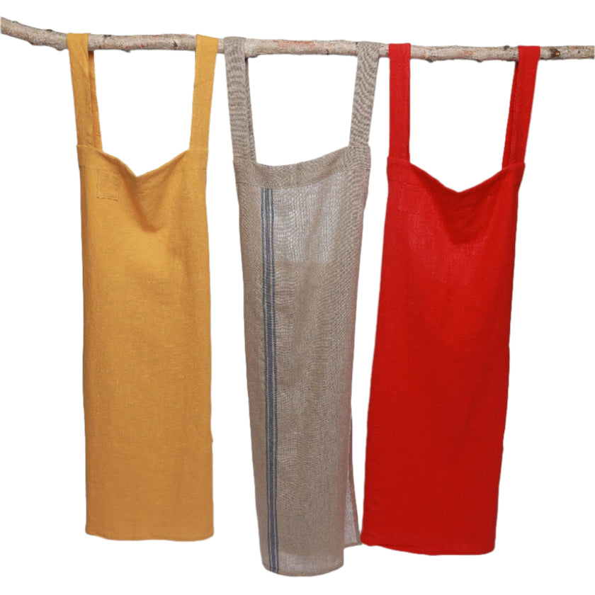 Nossilac French Linen Crossback Apron&nbsp;