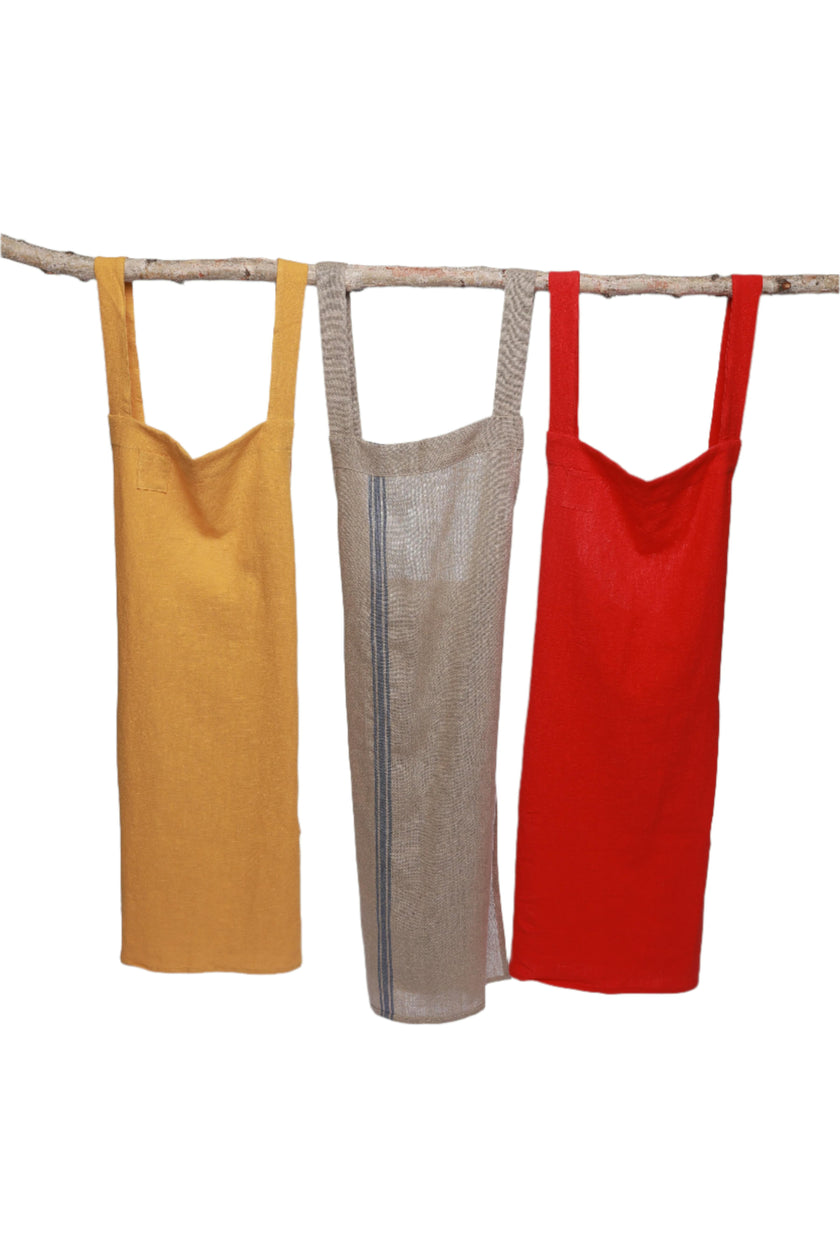 Nossilac French Linen Crossback Apron&nbsp;