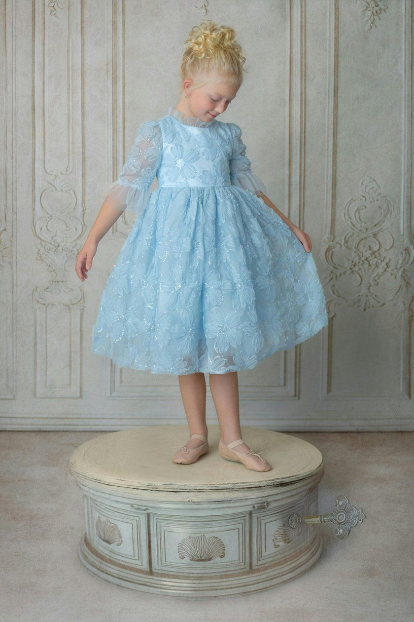 Sky Petal Music Box Dress