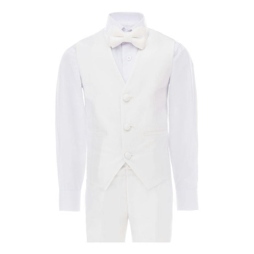 Cream 5pc Peak Lapel Tuxedo