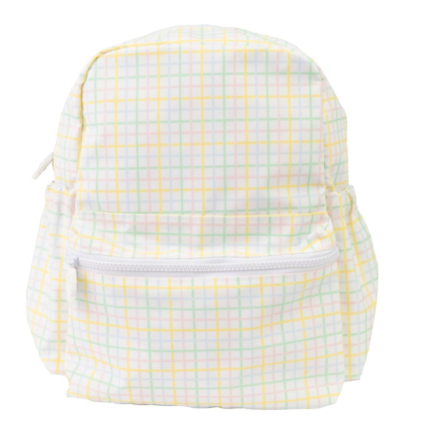 The Backpack in Multi Windowpane
