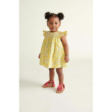 Made With Liberty Fabric Smocked Baby Dress Poet