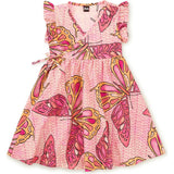 Full Sweep Wrap Dress, Multi