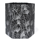 Recycled Cotton Storage/Wastebasket Black Beach Grass Design Arcadia Home