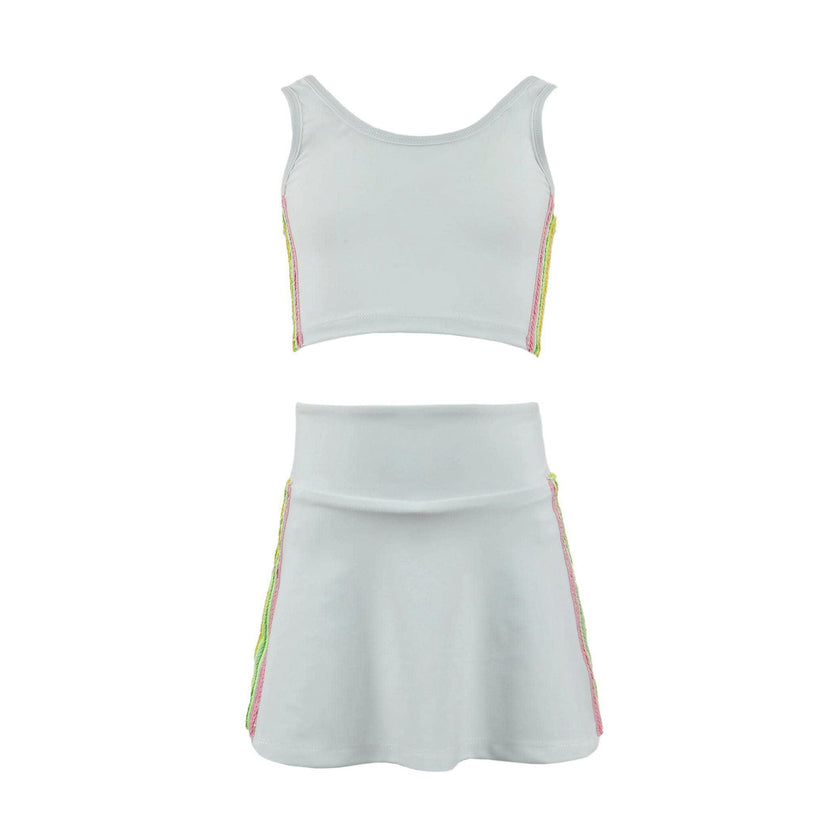 Rainbow Sherbet Sequin Tennis Set