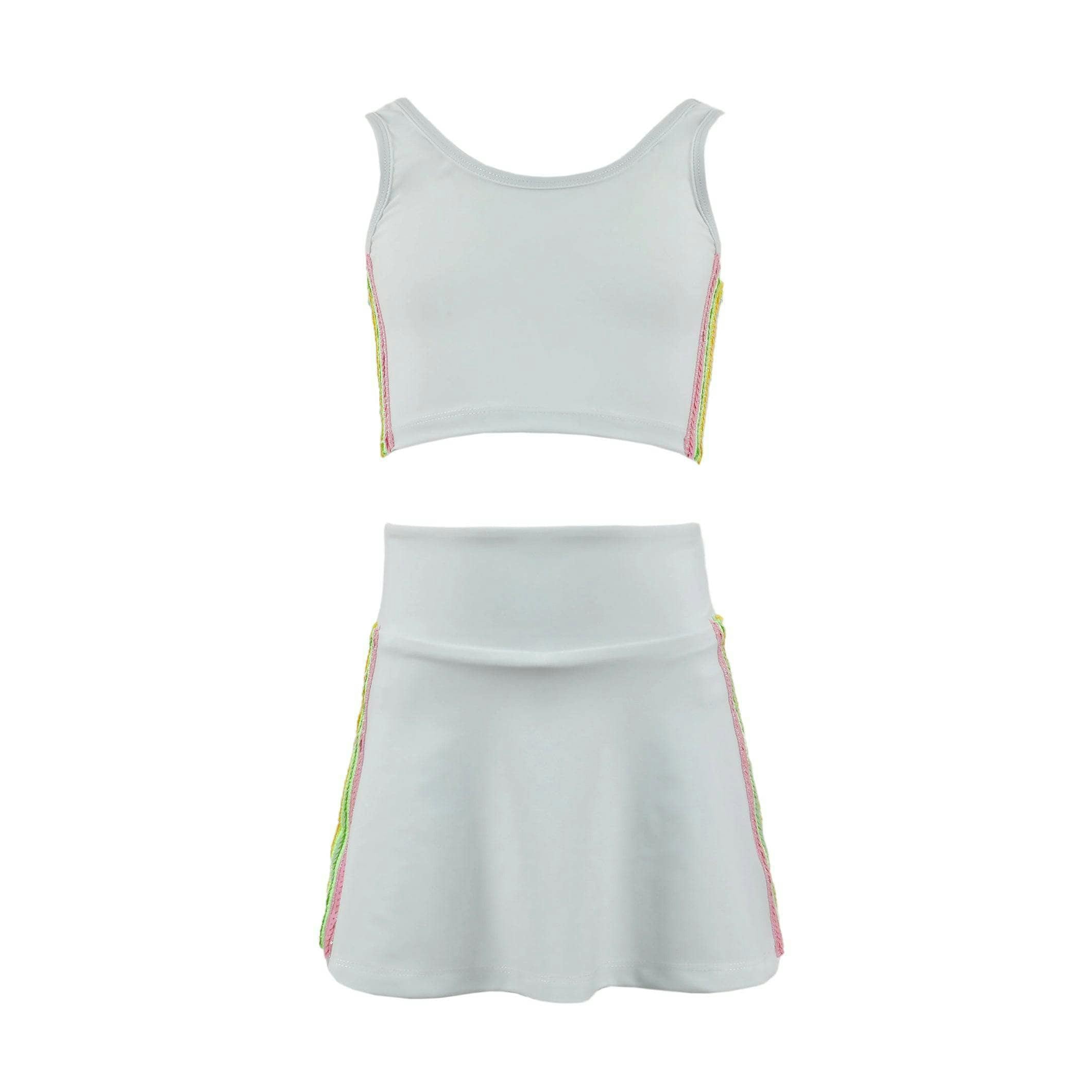 Rainbow Sherbet Sequin Tennis Set