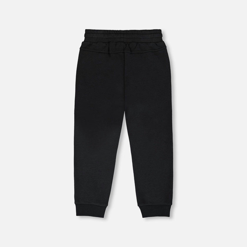 French Terry Sweatpants With Cross Seams