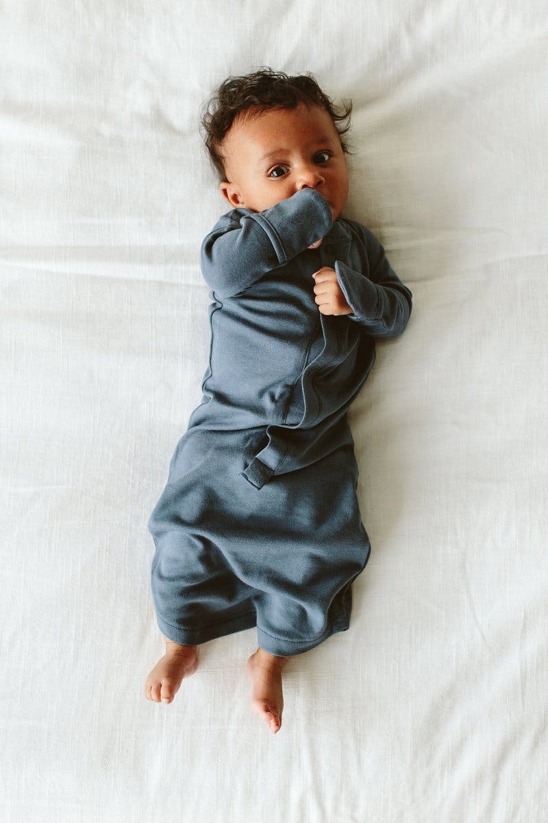 24 HOUR CONVERTIBLE GOWN | MIDNIGHT — Bamboo Organic Cotton Blend