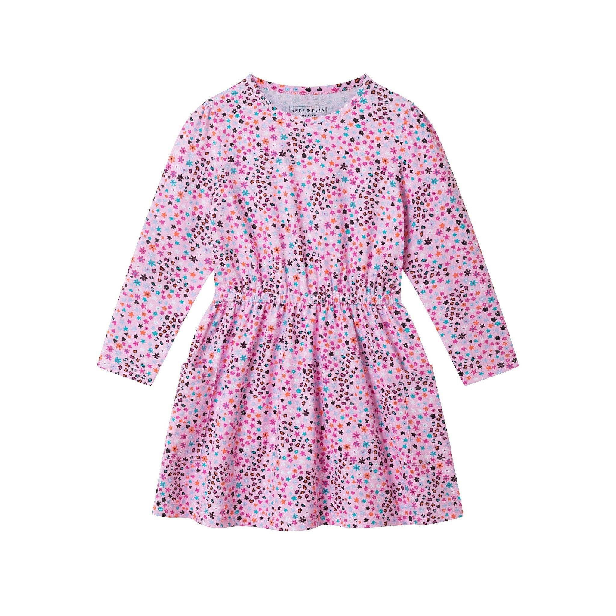 Toddler & Kids Jersey Dress | Wild Hearts