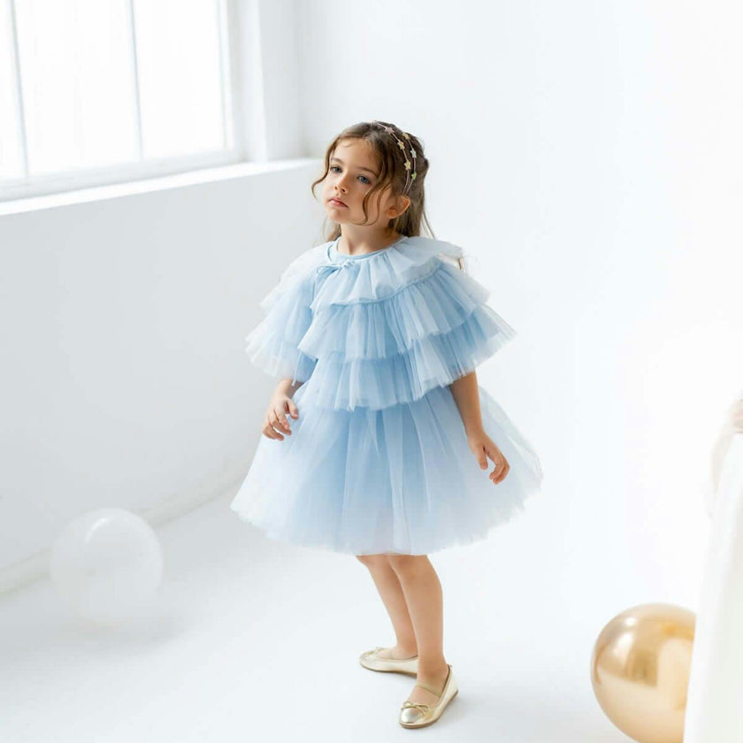 Cool Blue Dress Set