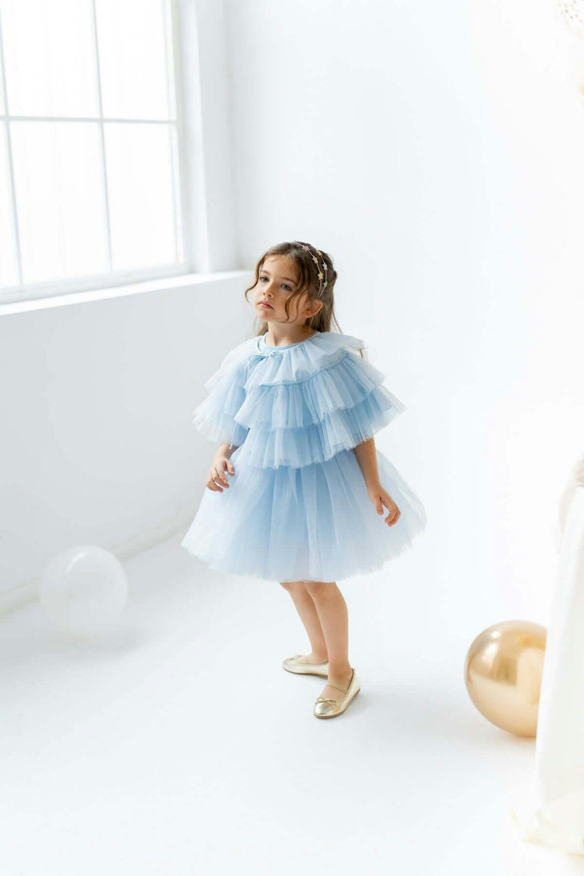 Cool Blue Dress Set