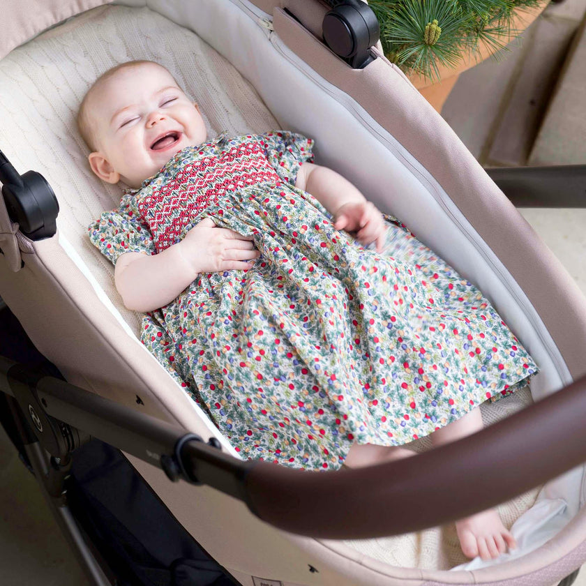 Apple Blossom Smocked Dress & Bloomers