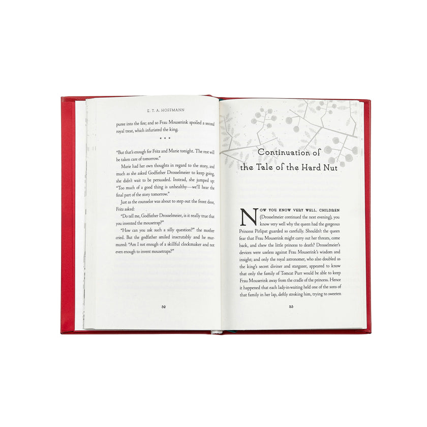 The Nutcracker Leather Bound Classic Heirloom Book